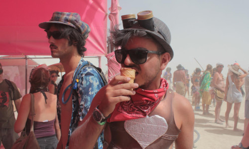 Dusty tale from the desert. Burning Man 2012